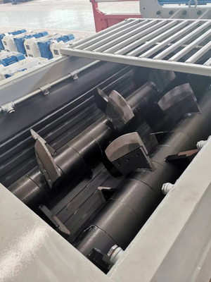 50-65 M3/h Twin Shaft Paddle Mixer with 90 or 110kw Power and 380V 50Hz for Industrial Mixing