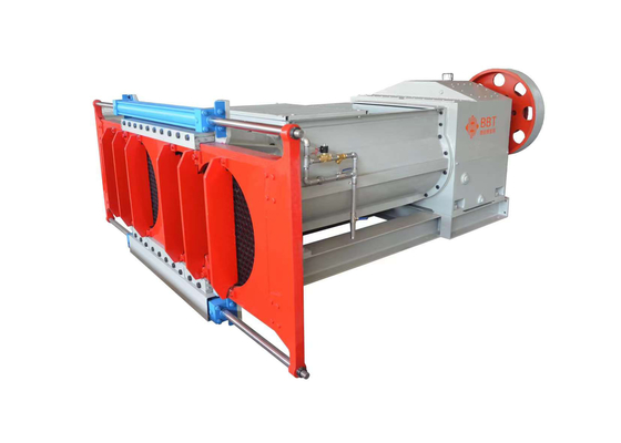 Raw Material Double Shaft Mixer / Clay Mixer Machine For Homogenization