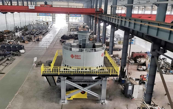 Large Capacity Wet Pan Mill / Gold Grinding Machine For Clay Material
