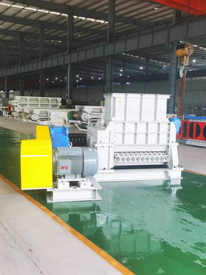 Automated red Soil Interlocking Brick Machine / Double Toothed Roller Crusher