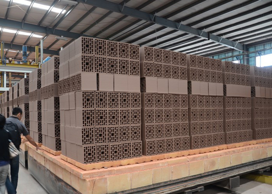 Clay brick tunnel kiln project design by China bbt company 2023