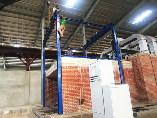 Auto Tunnel Kiln For Brick Firing Process In Clay Brick Production Line