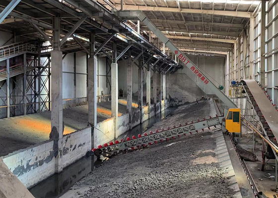 BBT Hydraulic Multi-bucket Reclaimer, Clay Material Discharging Equipment for Automatic Brick Plant Raw Material Aging Warehouse