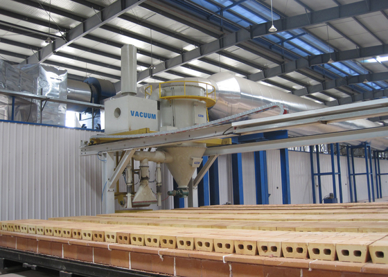 PLC Control Automatic Clay Brick Tunnel Kiln Car Cleaner Device
