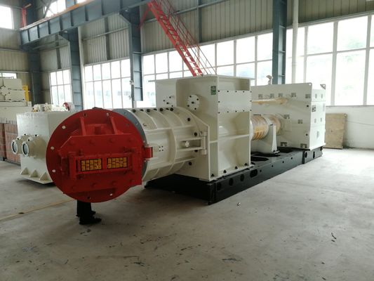 100000 Capacity Auto Brick Making Machine Red Clay Vacuum Extruder Block Moulding Equipment