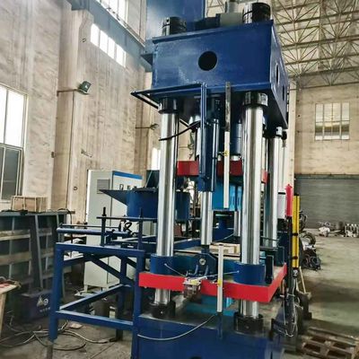 Custom Building High Pressure 20 T To 1200T Blue Hydraulic Press For Insulating Bricks Making And Refractory Brick Making,