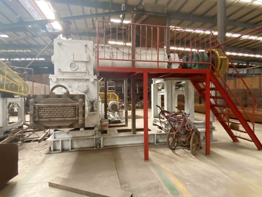 Brick Making Machinery EV50 Fully Automatic Mud Vacuum Extruder Hollow Red Clay Brick Making Machinery