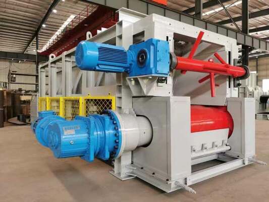 Automatic plate box feeder for materials storage and feeding for clay brick production line