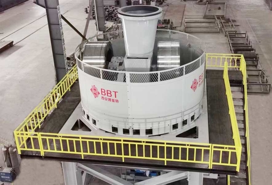 TWPM185 Wet Pan Material Grinder Machine Clay Brick Gold Mining Equipment