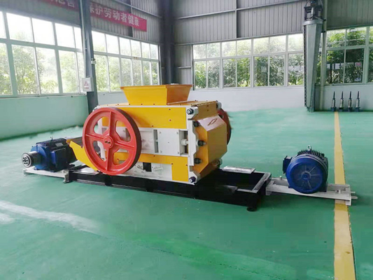 Energy Saving Clay Brick Production Line High Speed Roll Crusher Machine