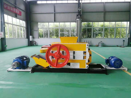 Clay Brick Roller Crusher Machine High Speed For Brick Making Plant