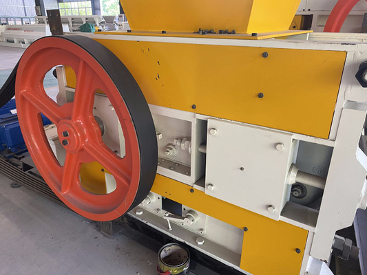 Energy Saving Clay Brick Production Line High Speed Roll Crusher Machine