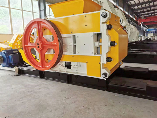 Full Automatic Clay Roller Crusher Machine Stone Brick Industrial Grinder Machine