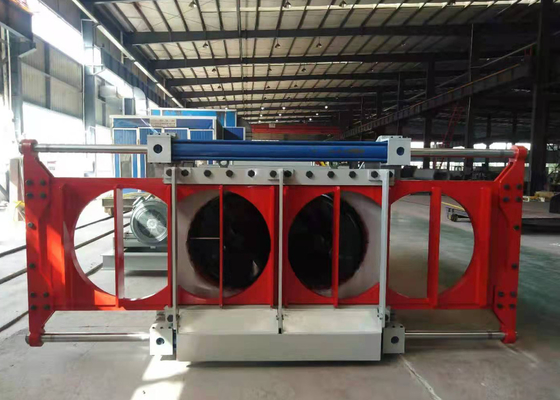 Filter Screen Double Shaft Mixer Equipment 45 - 50m3/hr TWJH550