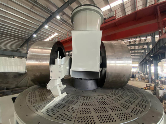Material Crushing Wet Pan Mill Machine For Clay Brick Making Line