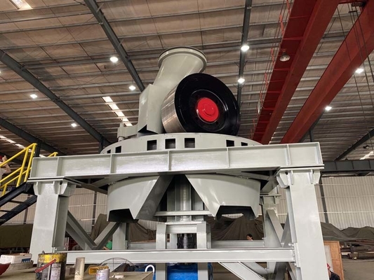 Automatic Mineral Processing Machine Brick Production Wet Pan Mill Machine