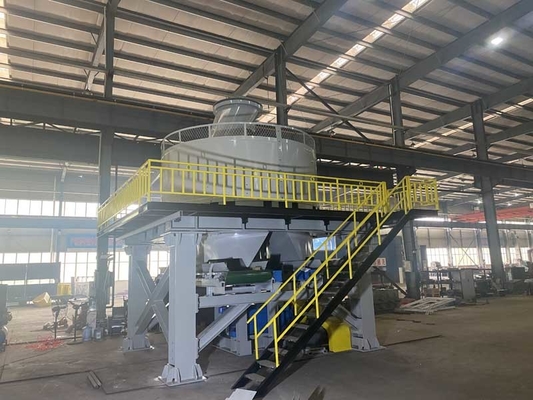Material Crushing Wet Pan Mill Machine For Clay Brick Making Line