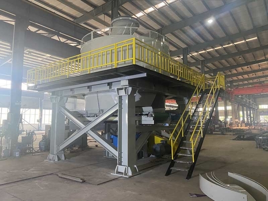 Automatic Mineral Processing Machine Brick Production Wet Pan Mill Machine