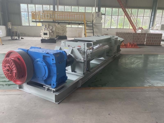 220V / 380V Brick Clay Mixing Machine Extruder 30 - 40m3/H Capacity
