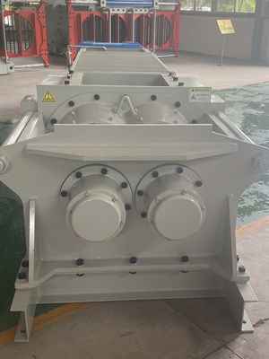 ME550  Horizontal Double Shaft Mixing Mill Extruder Twin Shaft Mixers