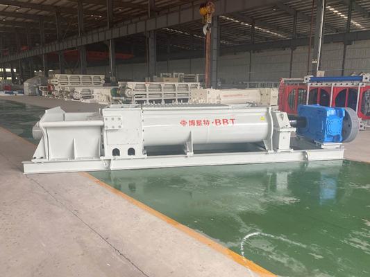 TWGD 3300 Horizontal Double Shaft Mixing Mill Extruder Twin Shaft Mixers