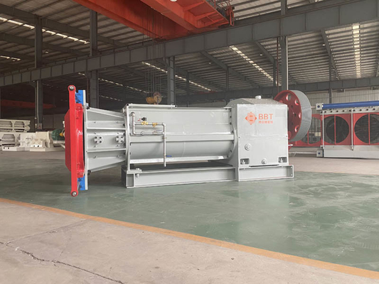 Double Shaft Mixer with 45-50m3/hr Production Capacity, 550mm Rotating Diameter, and 30rpm Rotating Speed for Precise Blending
