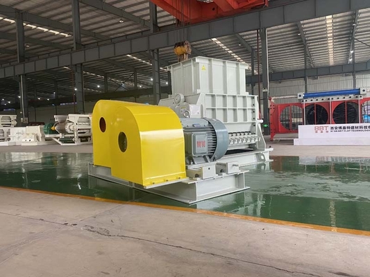 30 - 70m3/H Double Toothed Roll Crusher AC Motor Raw Material Processing Machinery