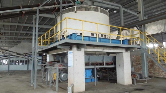 Automatic Mineral Processing Machine Brick Production Wet Pan Mill Machine