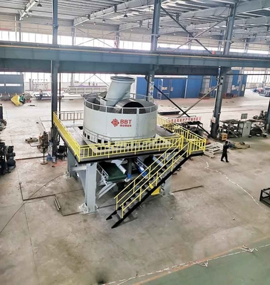 Material Crushing Wet Pan Mill Machine For Clay Brick Making Line