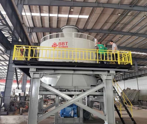 Material Crushing Wet Pan Mill Machine For Clay Brick Making Line