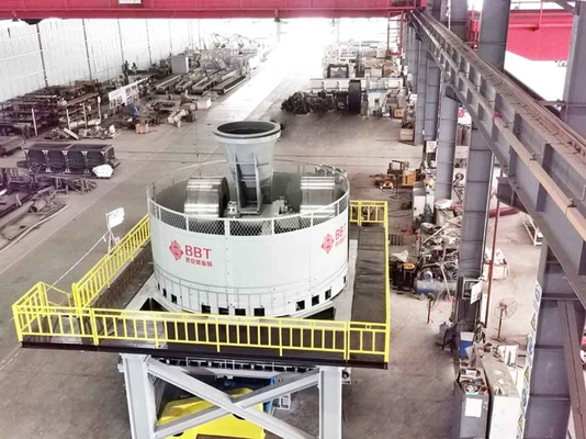 45 - 60 M³/H Wet Pan Mill For Clay Brick Making Line Materials Crushing Machine