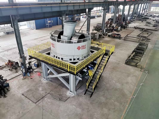 Material Crushing Wet Pan Mill Machine For Clay Brick Making Line