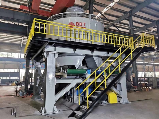 TWPM160 Wet Pan Gold Grinding Mill For Materials Processing