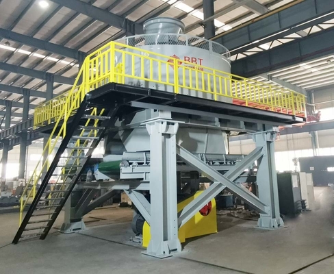 Compact Wet Pan Mill Machine Fully Automatic For Brick Making Equipment