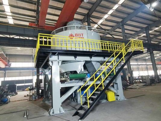 30 - 70 Ton/h Wet Pan Mill For Clay Brick Making and Bentonite Making Raw Material Preparation with 2 rollers