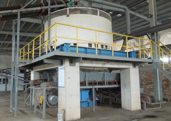 BBT Clay Brick Wet Pan Mill / Wet Grinding Mill For hollow Brick block ceramic Making plant