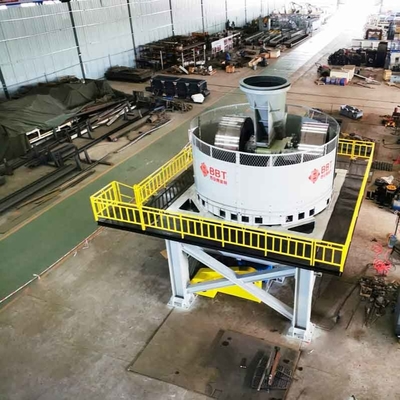 Wet Pan Gold Mining Equipment Capacity 40 - 90m³/H For Raw Materials