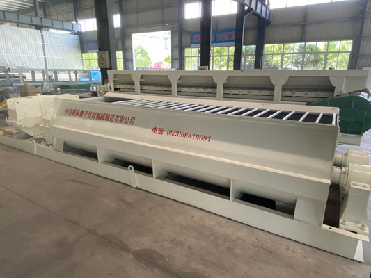 75KW Double Shaft Paddle Mixer 60 - 110T/H Twin Screw Mixer For Crushing