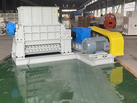 AC Motor Double Tooth Roller Crusher 30 - 45 m3/H Capacity Raw Material Processing