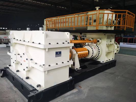 Two Stage Vacuum Extruder Clay Brick Machine Production Line Mixing Shaft