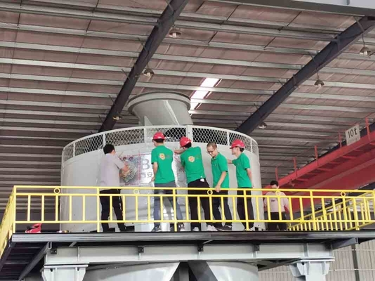 High Speed Mineral Processing Equipment Automatic Wet Pan Mills