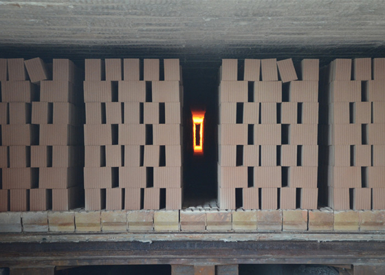 Clay brick tunnel kiln and whole block brick making project technical design layout