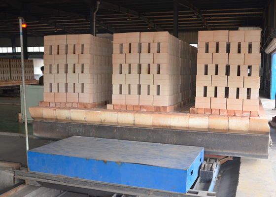Clay brick tunnel kiln and whole block brick making project technical design layout