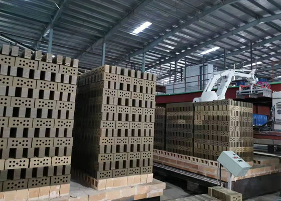 Clay brick tunnel kiln daily capacity 50000 to 100000 pieces with brick kiln operation equipment