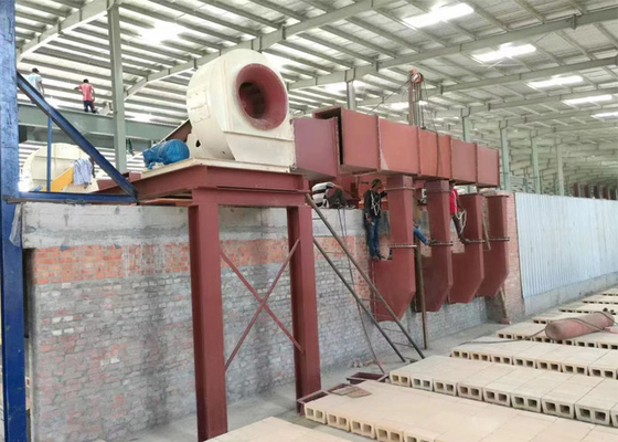 Clay brick tunnel kiln fire clay brick kiln project design by BBT