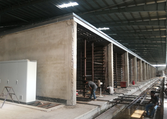 Automatic Red Clay Brick Dryer Machine Single Layer Dryer Chamber