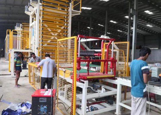 ISO9001 Certified Automatic Loading and Unloading System for Clay Brick Dryer Machine with Single Layer Drying Chamber and 30-120 Million Pcs Capacity