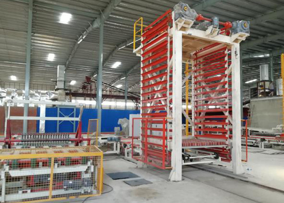 Clay Brick Loading And Unloading System Fully Auto For Bricks Dryer Machine