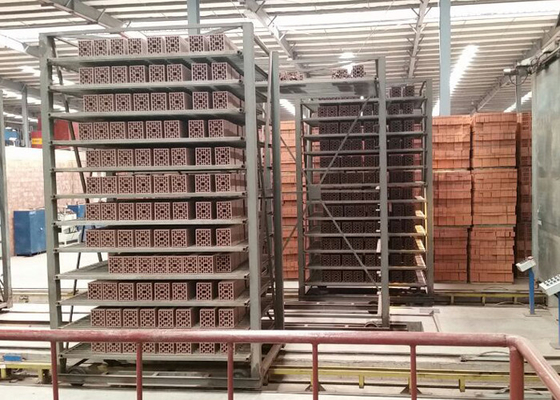 Tunnel Kiln Clay Brick Production Line Automated Drying Chamber Machine