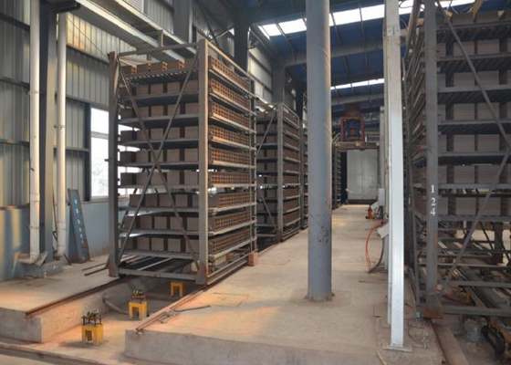 Auto mud Brick Production Line Tunnel Dryer Chamber ISO9001 Approved